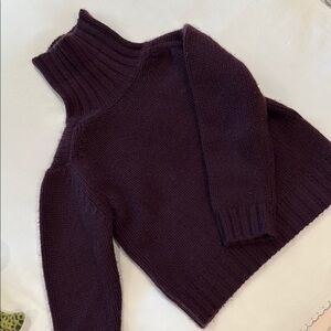 Kids Bonpoint Size 6 Turtle neck sweater pullover 100% Cashmere sweater.